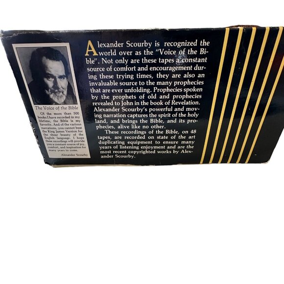 King James The Holy Bible box set 48 cassettes narrated by Alexander Scourby ‘84 - Picture 4 of 9